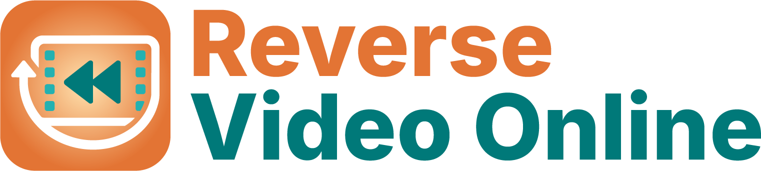 Reverse video online logo